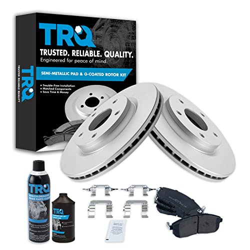 TRQ Front Brake Pad & Rotor Kit (Nissan Sentra)