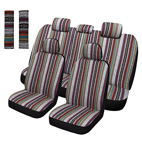Pariitadin Baja Saddle Blanket Car Seat Covers