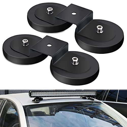 Nilight Magnetic Base Light Bar Mounts (2-Pack)
