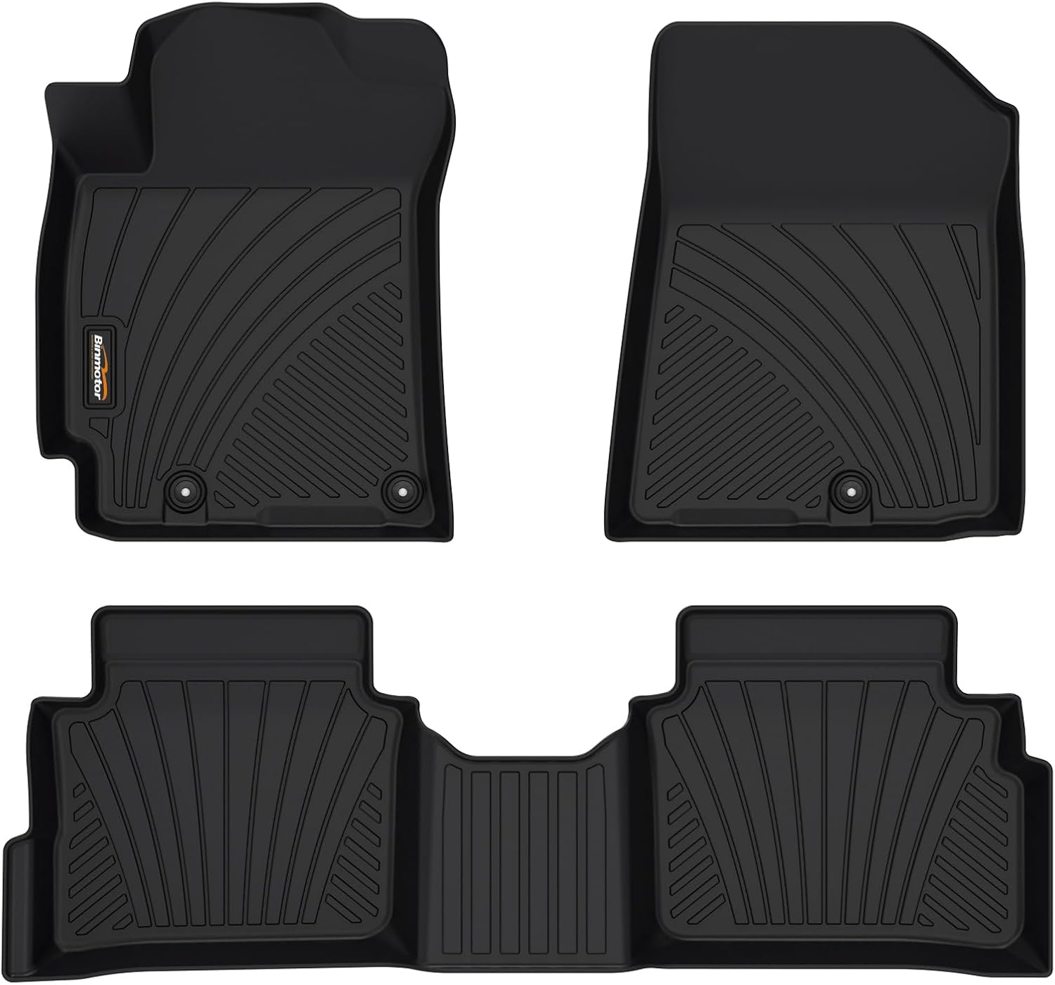 Binmotor Floor Mats for Kia Forte (TPE)