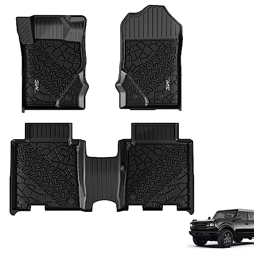 3W Bronco Floor Mats
