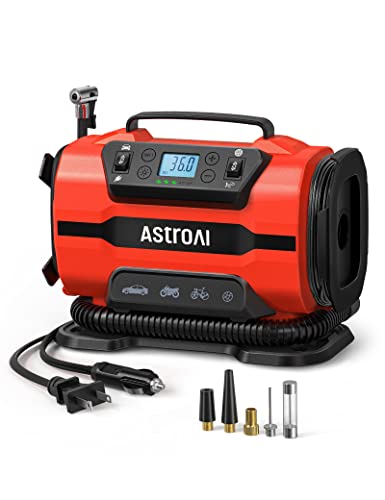AstroAI 150PSI Inflator (Red)