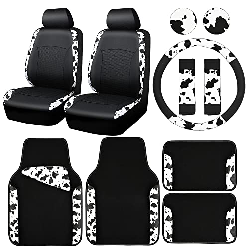 CAR-PASS Cow Print Accessories