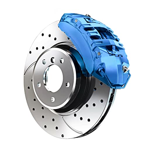 G2 High Temperature Brake Caliper Paint Kit - High Gloss, Wear and Heat Resistant, Epoxy Paint System - Dries Hard, No Flaking or Fading Hawkins Blue
