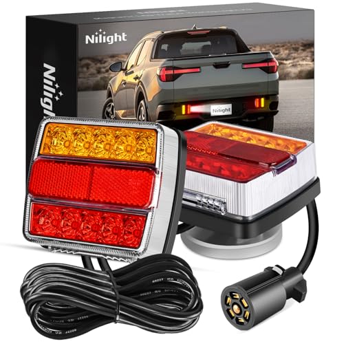 Nilight Magnetic LED Trailer Towing Light Kit