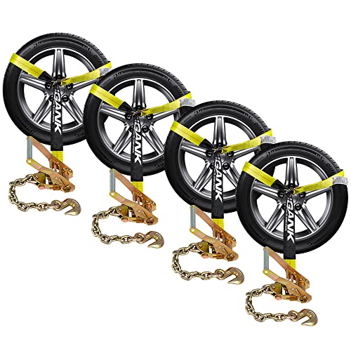 Digank Car Tie Down Straps (4 Pack)