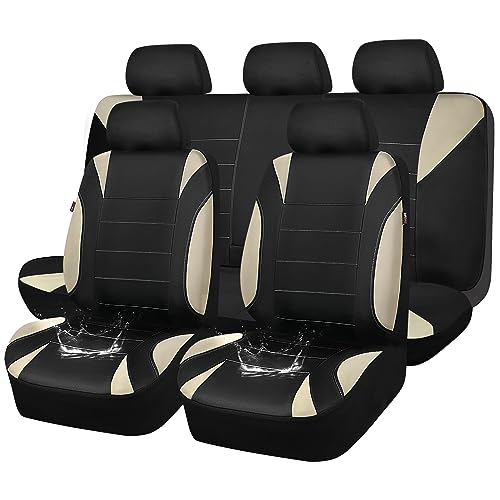 CAR PASS Waterproof Car Seat Covers Full Sets