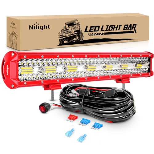 Nilight 20" Triple Row LED Bar