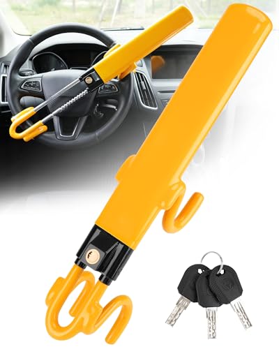 Tevlaphee Steering Wheel Lock (Yellow)