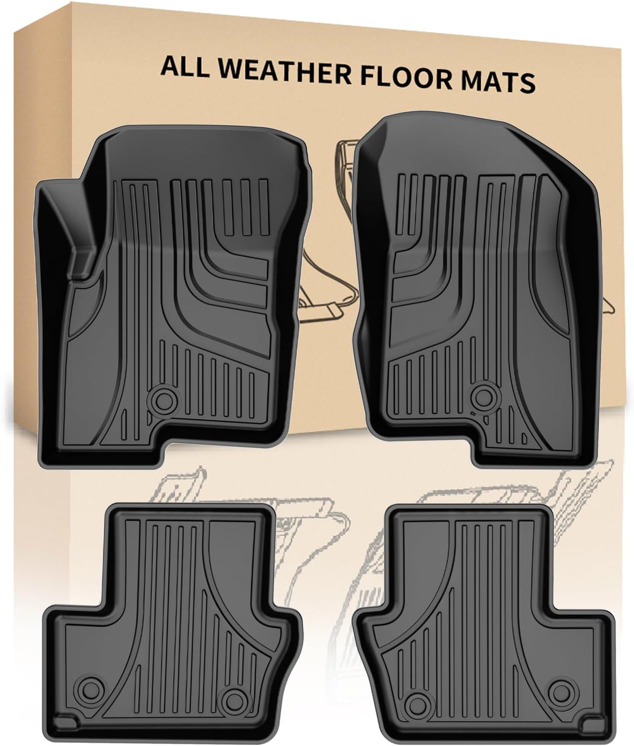 IKABEVEM All-Weather TPE Liners