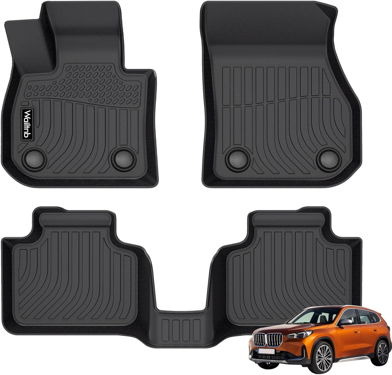 Wailtnb Floor Mats for BMW X1 (Custom TPE)