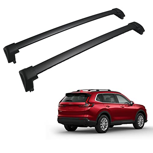 Roof Rack Cross Bars for 2023 2024 2025 2026 Honda CR-V CRV & CR-V Hybrid with Side Rails, Aluminum Crossbar Luggage Rack for Rooftop Cargo Carrier Bag Kayak Canoe Bike Snowboard Skiboard