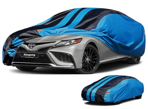 Car Cover Waterproof Custom Fit Toyota Camry(1991-2025), Full Exterior Cover for Automobiles Lightweight Resistant Outdoor Sun UV Rain Dust Snow Wind Protection.