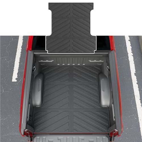 powoq 5.5FT Truck Bed Mat Compatible with 2015-2025 Ford F150 Bed Mat Truck Bed Liner All Season Protection Bed Liner Replacement for 2015-2025 Ford F150 Accessories (5.5FT Truck Bed Mat)