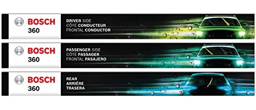 BOSCH B36009 360 Complete Vehicle Wiper Blade Kit