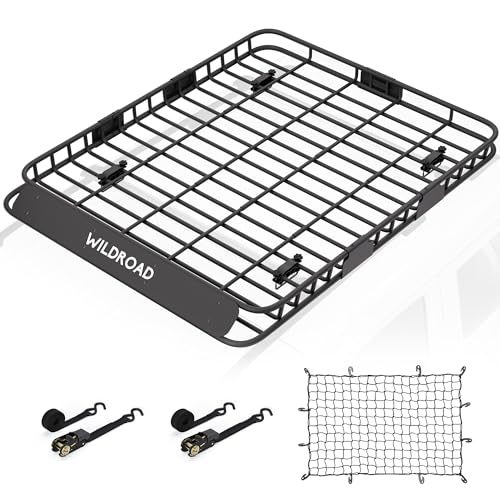 Wildroad 64" Roof Rack Cargo Basket