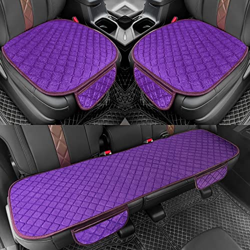 surpassme Car Seat Covers (Purple)