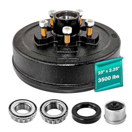 10" x 2-1/4" Trailer Brake Drum Kit