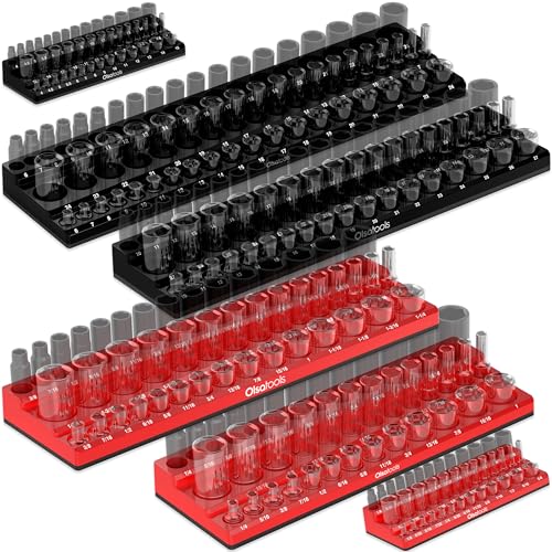 Olsa Tools Magnetic Socket Organizer 6pc Kit (273)