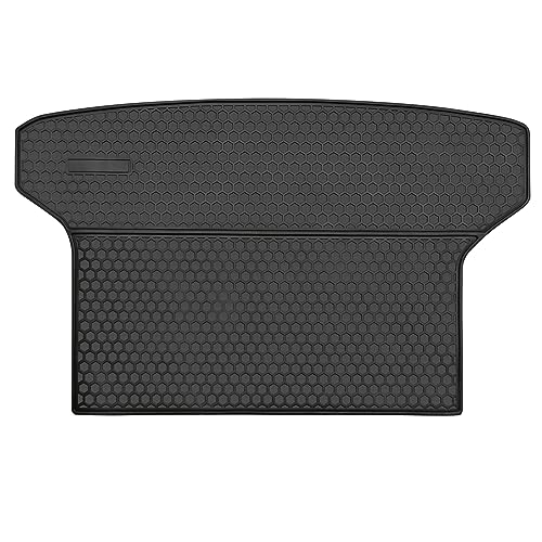 Cargo Liners Custom Fit for Honda HR-V 2015 2016 2017 2018 2019 2020 2021 2022 Trunk Mats Black Rubber All Weather Cargo Mats Heavy Duty