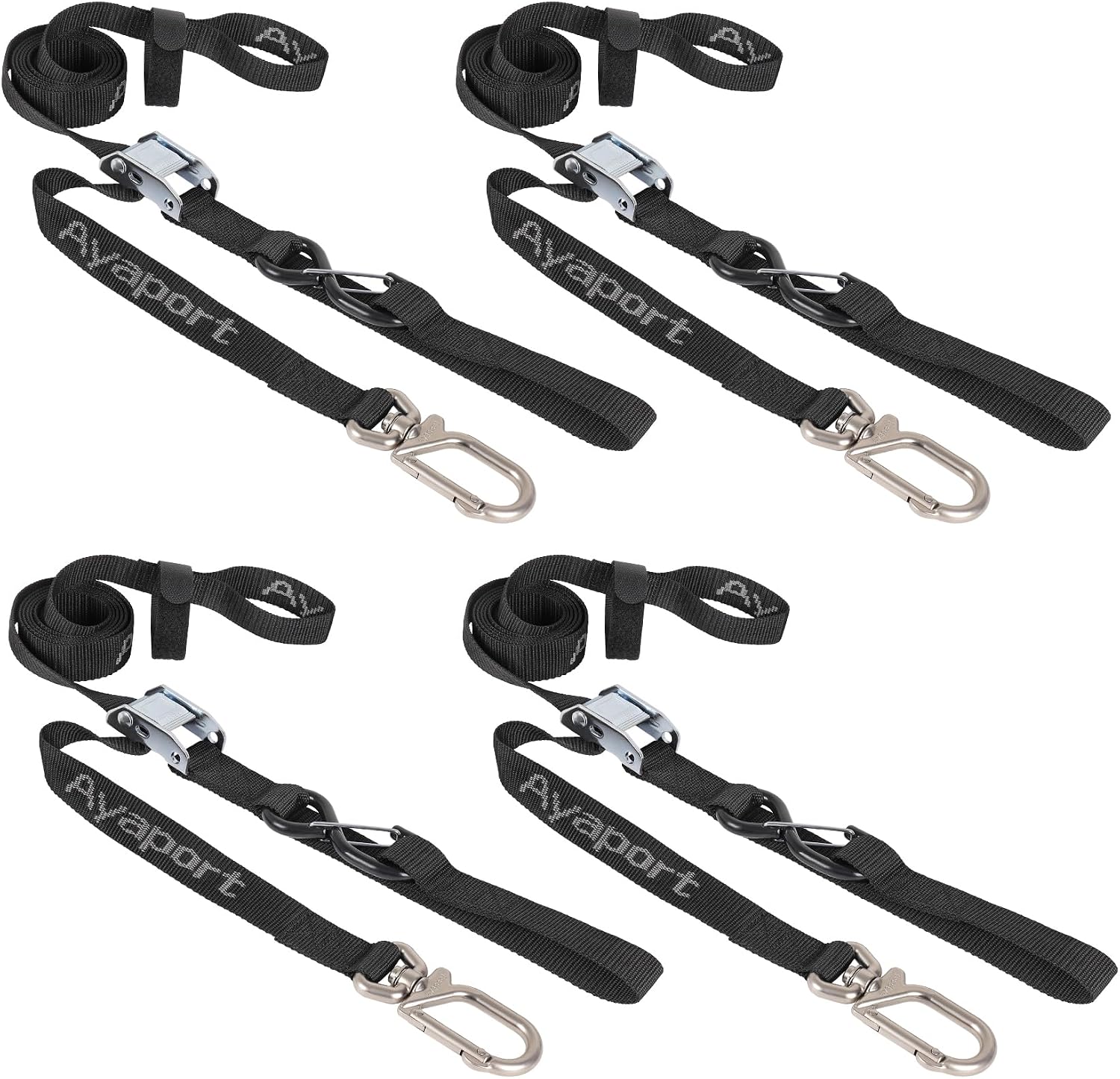 Ayaport Motorcycle Tie Down Straps 1.1 x 7'