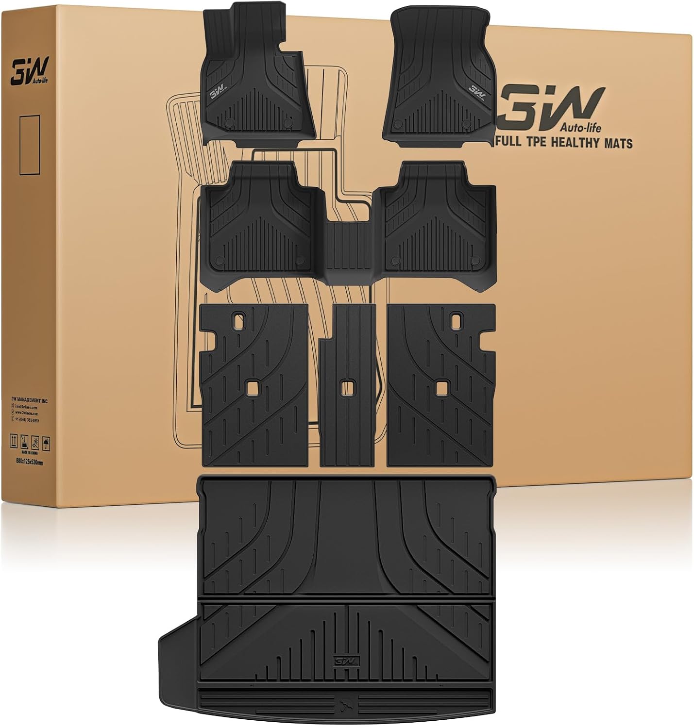 3W Floor Mats & Cargo Liner — BMW X3