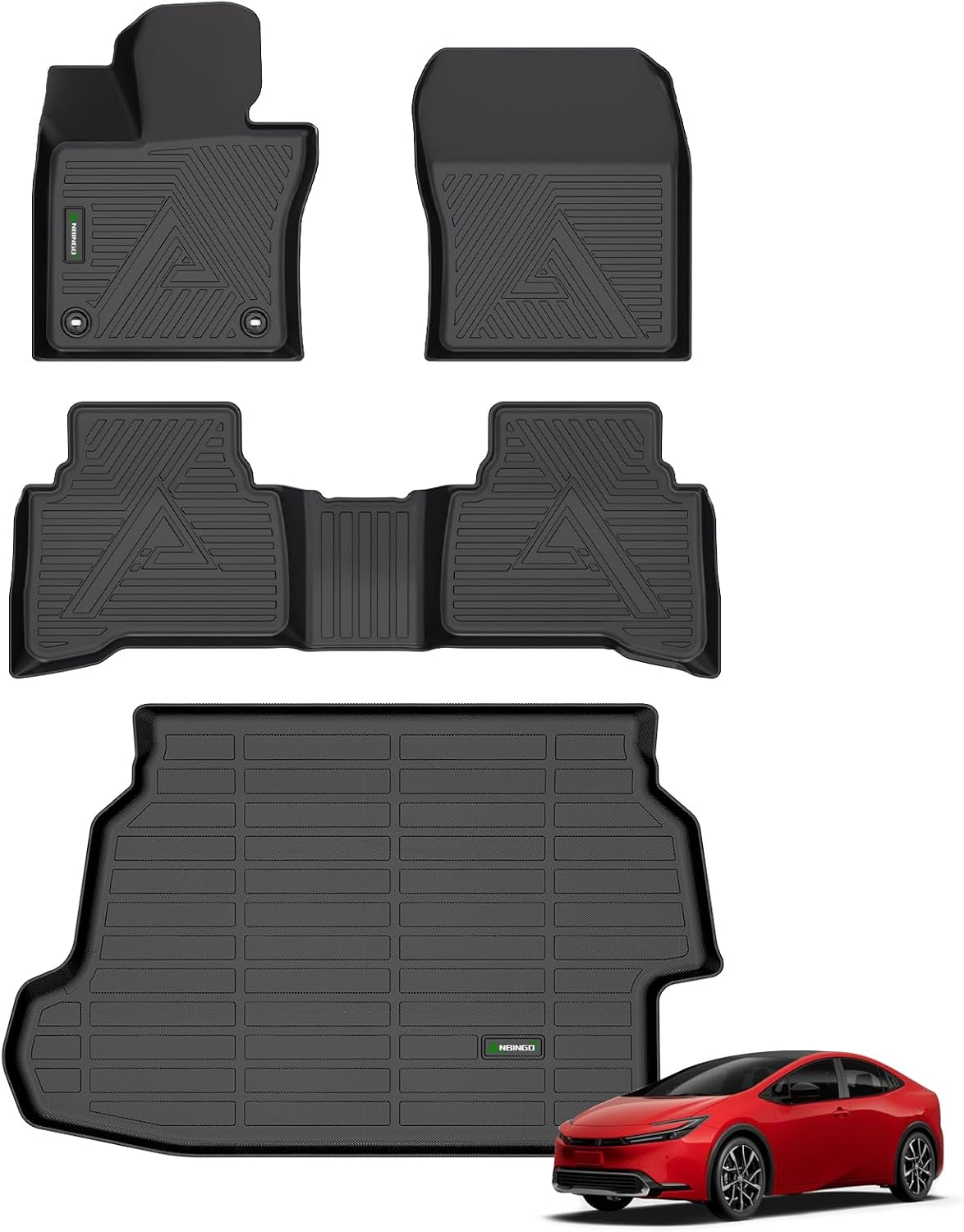 ANBINGO Prius Floor Mats & Cargo Mat