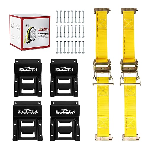 Autofonder 2-Tire Wheel Chock Kit