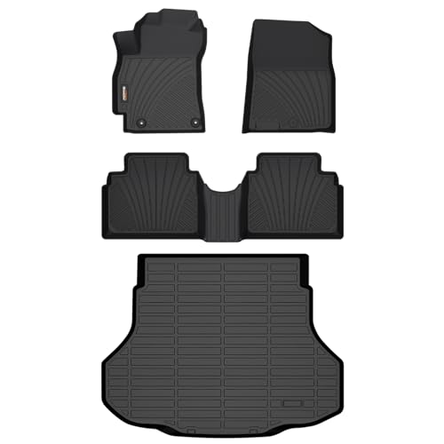 Binmotor-Floor Mats & Cargo Liner for Hyundai Elantra 2025 2024 2023 2022 2021, All Weather Car Floor Mat for Elantra Accessories (Include Elantra N)