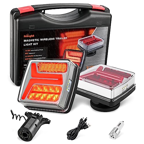 Nilight Magnetic Trailer Towing Light Kit