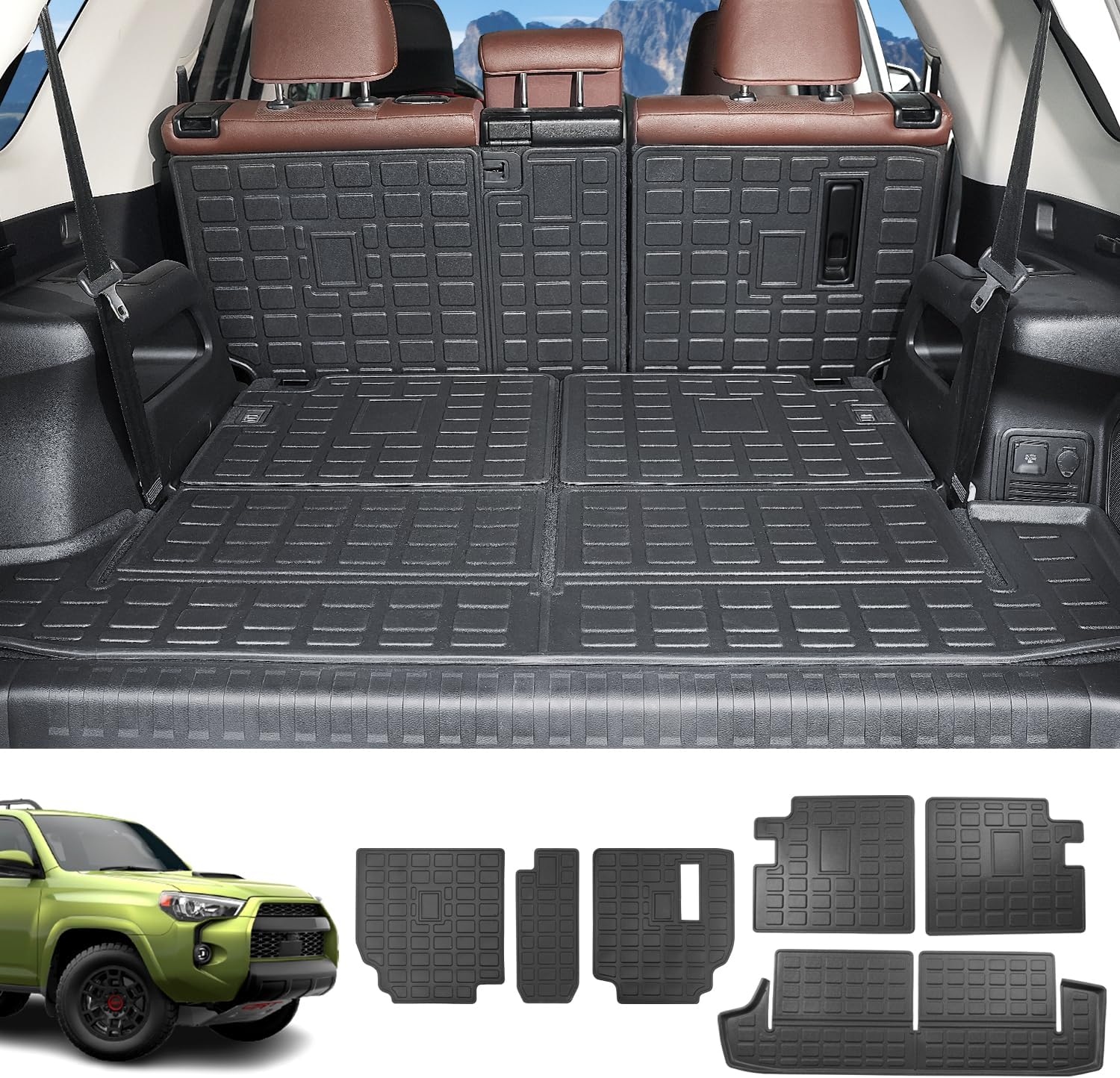 powoq 4Runner TPE Cargo & Backrest Set
