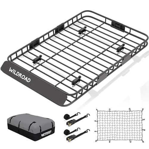 WILDROAD 64x39 Roof Basket Combo