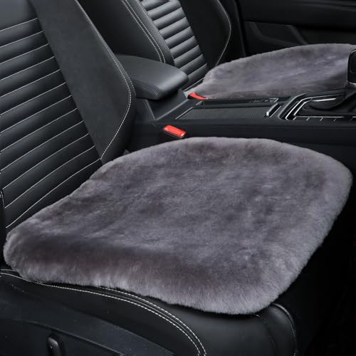 2 Pack Fluffy Genuine Sheepskin