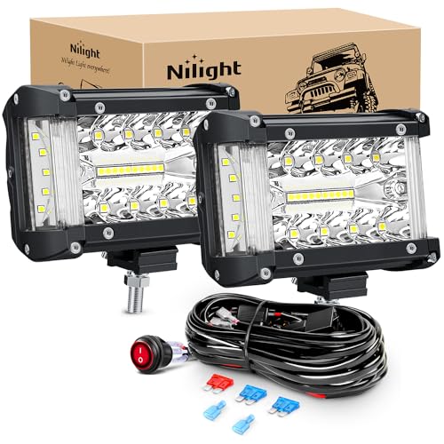 Nilight Side Shooter 4.3 Inch (2-pack)