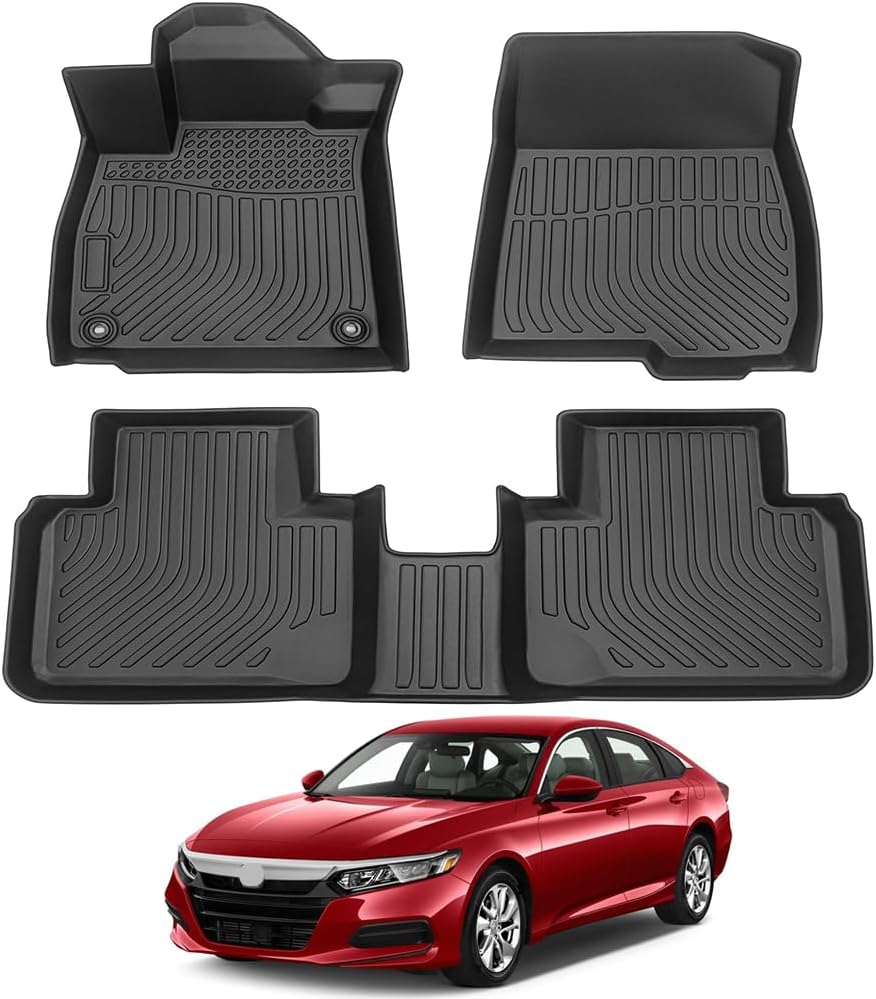 ENZVOIA Custom Fit Mats (Honda Accord)