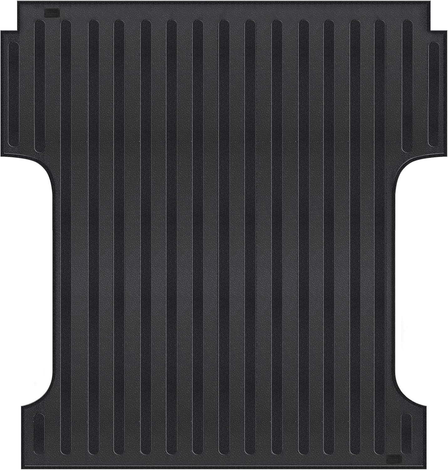 GEEDAR Heavy Duty Rubber Bed Mat for 2015-2024 Ford F-150 5.5 ft CrewCab, Includes 22-24 Lightning Crew/Super Crew, All Weather Liner, F150 Accessories, Black