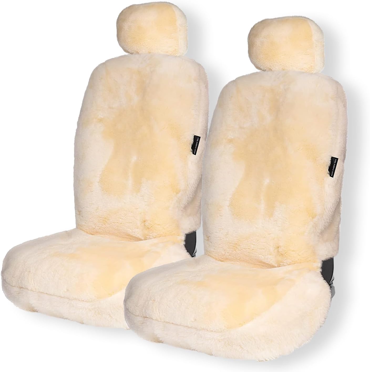 ZONETECH Sheepskin Front & Rear (Ivory)