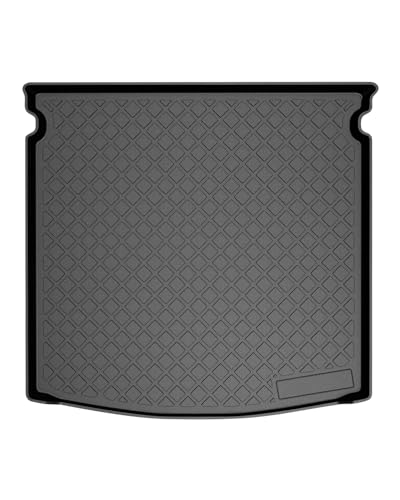 Powerty Trunk Mat for 2014-2019 2020 Mitsubishi Outlander Accessories Cargo Mats TPE All Weather Cargo Liner Heavy-Duty Trunk Liners (Not for Outlander Sport Models)