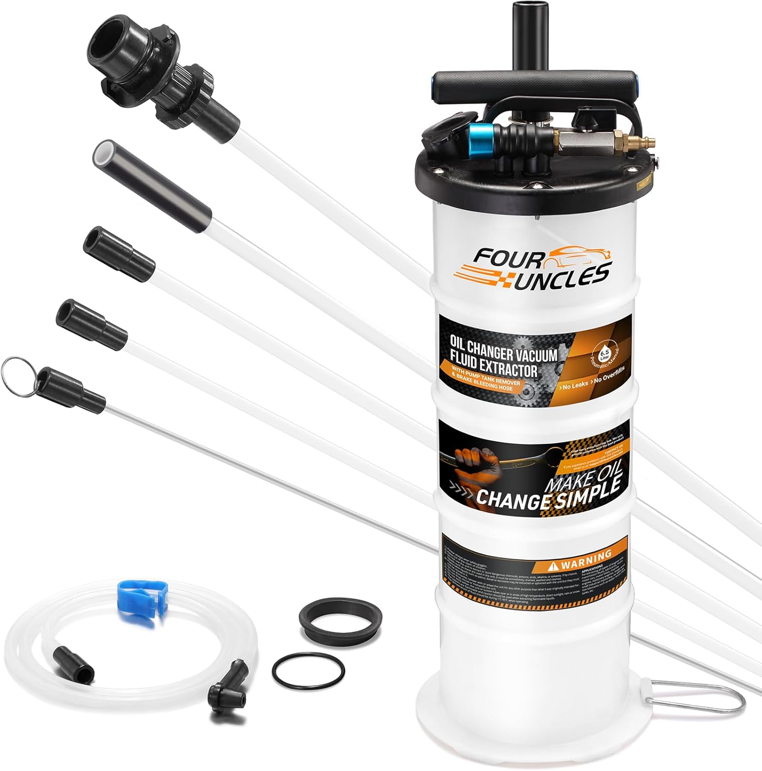 FOUR UNCLES 6.5L Oil Extractor (5 Tubes)