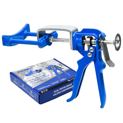 25750 Dual Disc Brake Caliper Compressor Brake Caliper Piston Tool for Automotive Double Piston Brake Pad Replacement