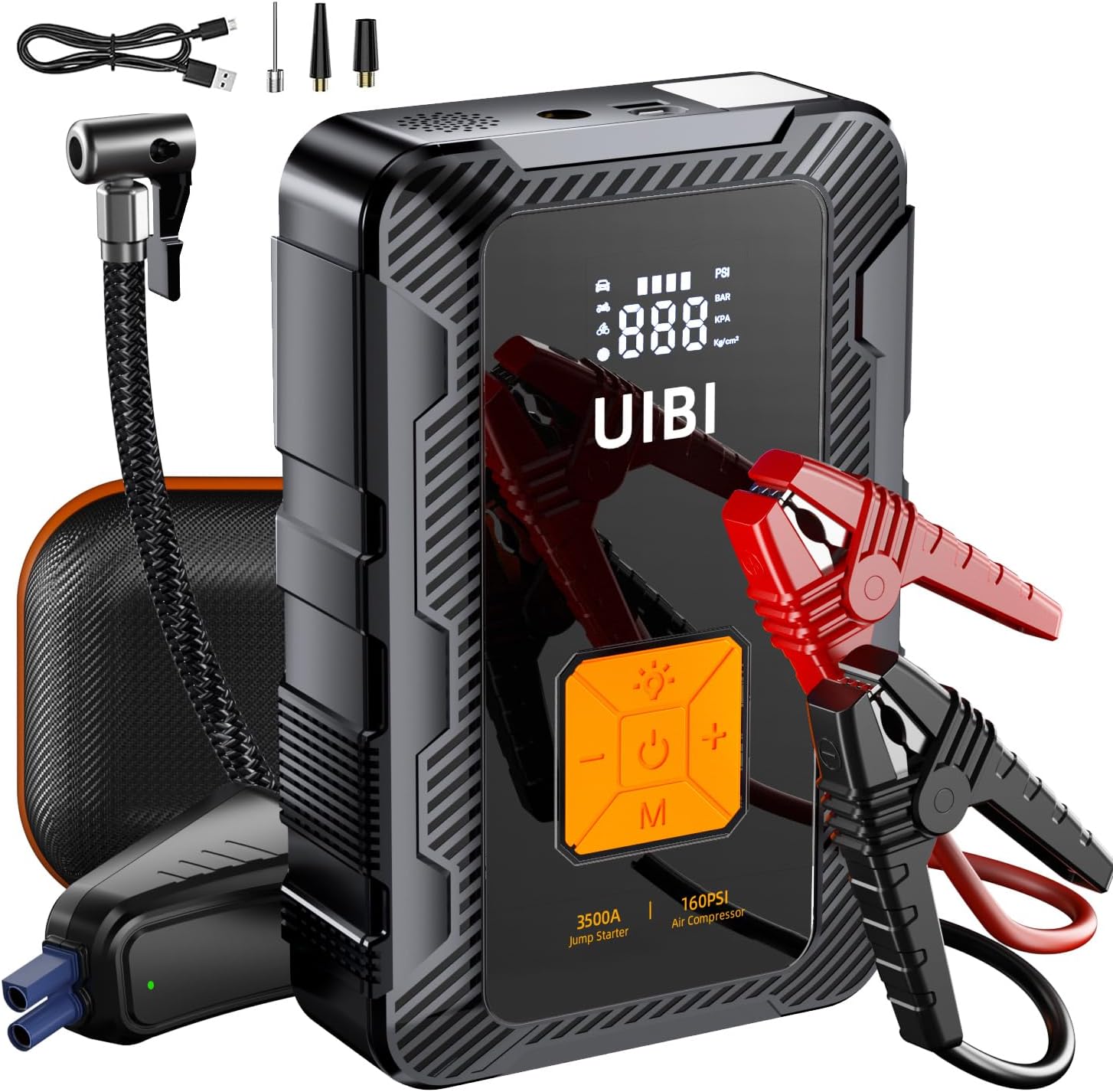 UIBI X7 Jump Starter with Air Compressor