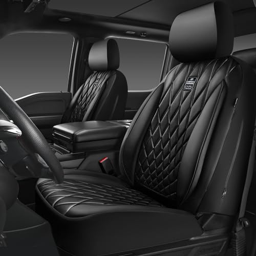 CAR PASS Piping Luxury Faux PU Leather (All Black)