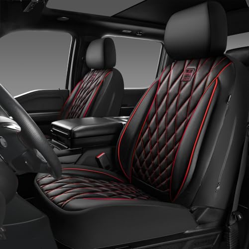 CAR PASS Piping Leather Seat Covers