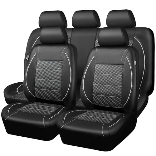 CAR PASS Piping PU Leather Full Set
