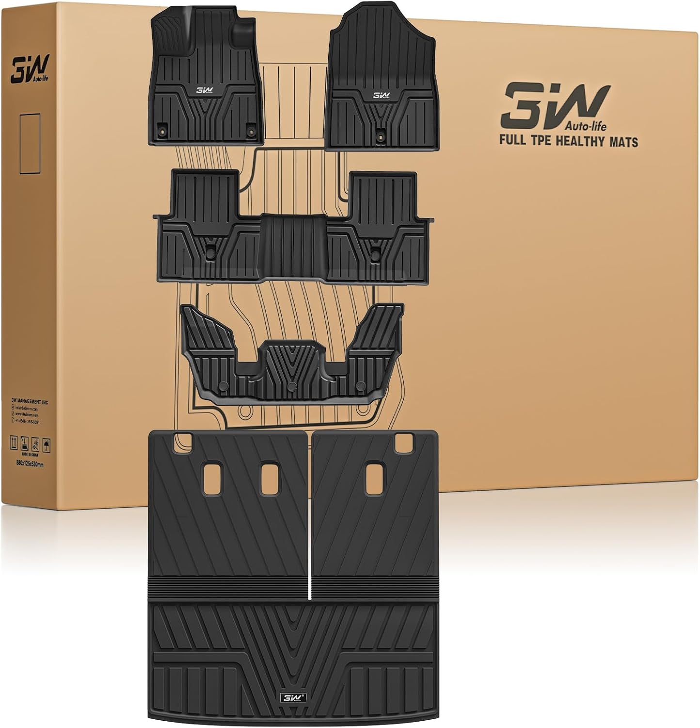 3W Floor Mats and Cargo Liner
