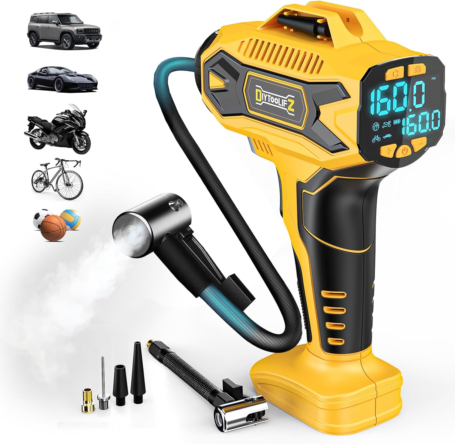 DIYtoolifz 20V Compatible Inflator