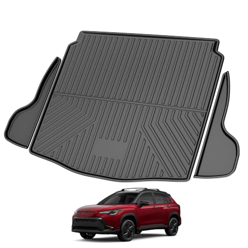 Original 2022-2025 Corolla Cross Cargo Liner for Toyota Corolla Cross FWD SUV - Custom Fit TPE Trunk Mat - All Weather Cargo Mat for Toyota Corolla Cross (Not Fit AWD/Hybrid Model)