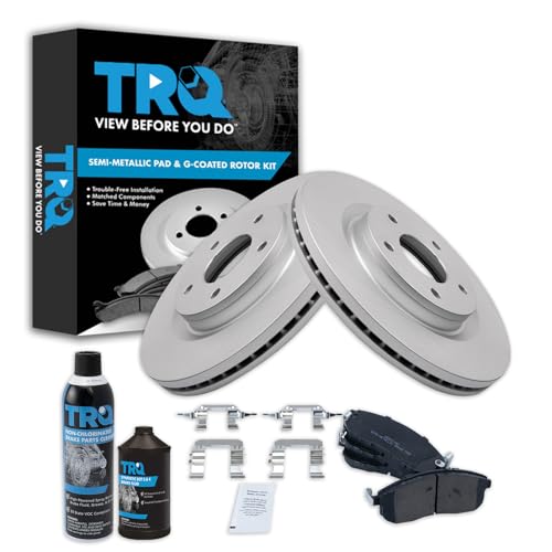 TRQ Front Brake Pad & Rotor Kit (Juke/Sentra)