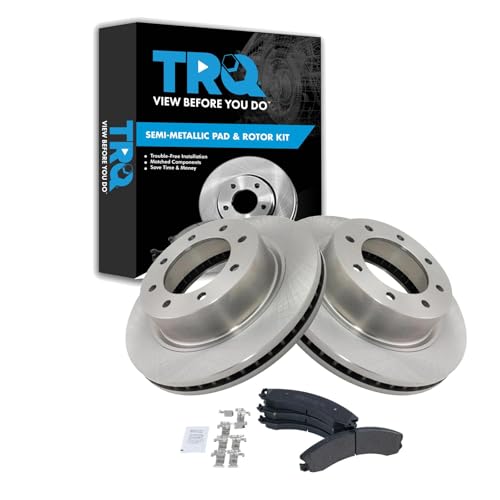TRQ Front Brake Pad & Rotor Kit (Nissan NV) — Premium Option