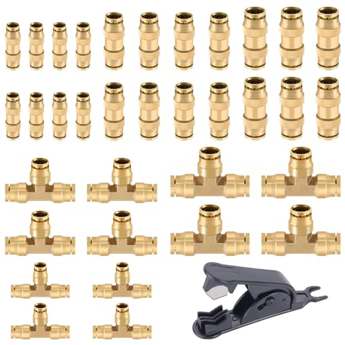 CheeMuii 35 PCS DOT Air Line Fittings Kit